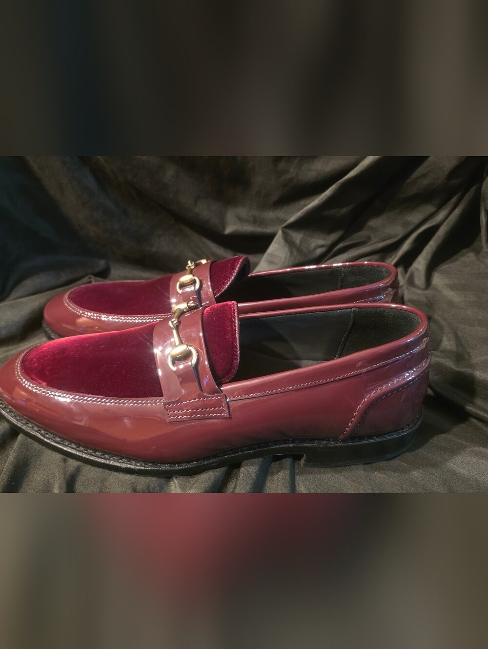 Allen Edmonds Holiday Randolph Bit Loafers Burgundy Men Size 10D Preowned